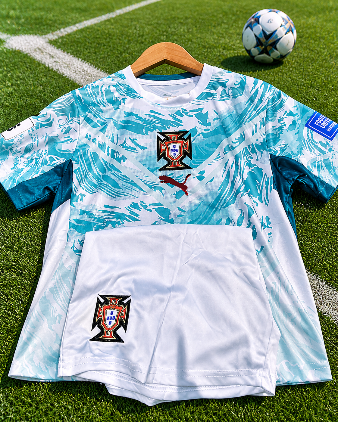 Portugal WC 2026 Away Kit (Jersey+Shorts)