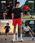 Captain ActiveWear Sports Shorts - AEROSWIFT