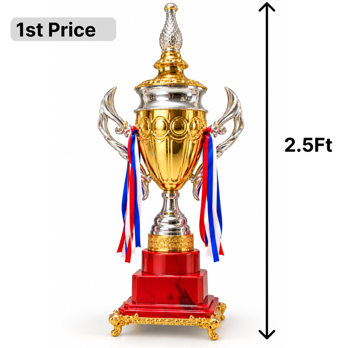 Sports Heavy Metal Trophy Set for Tournaments