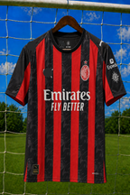AC MILAN HOME KIT 2025/26(JERSEY + SHORTS)