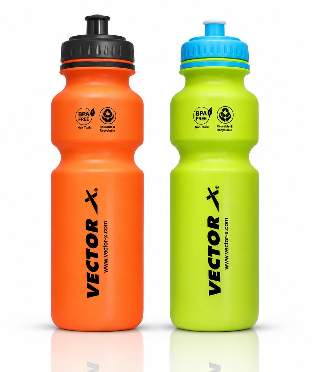 Vector X Invader Pro Sipper Water Bottle - 750ML (Pack Of 2)