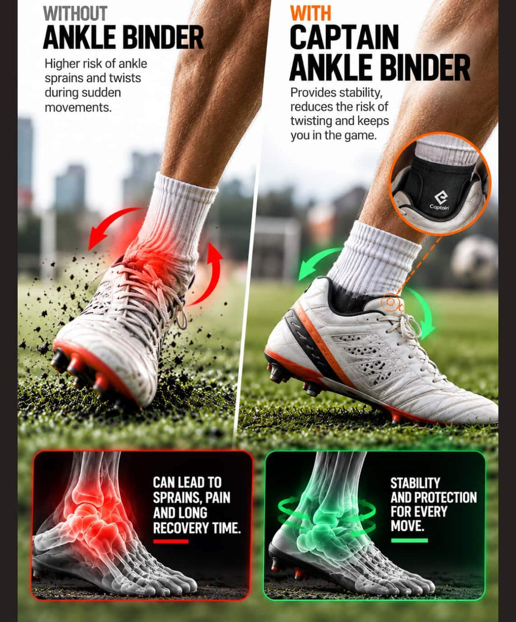 Captain Ankle Binder - Ankle Support