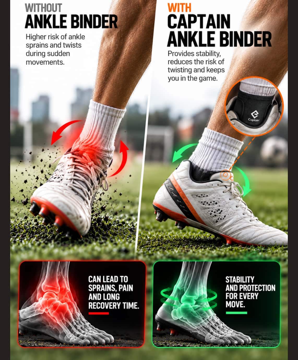 Captain Ankle Binder - Ankle Support