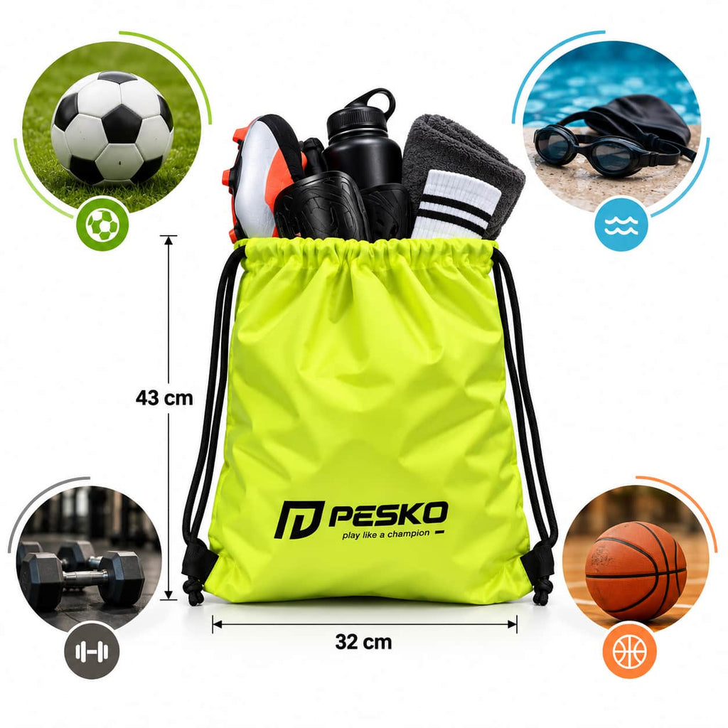 Pesko DrawString Bag for Sports