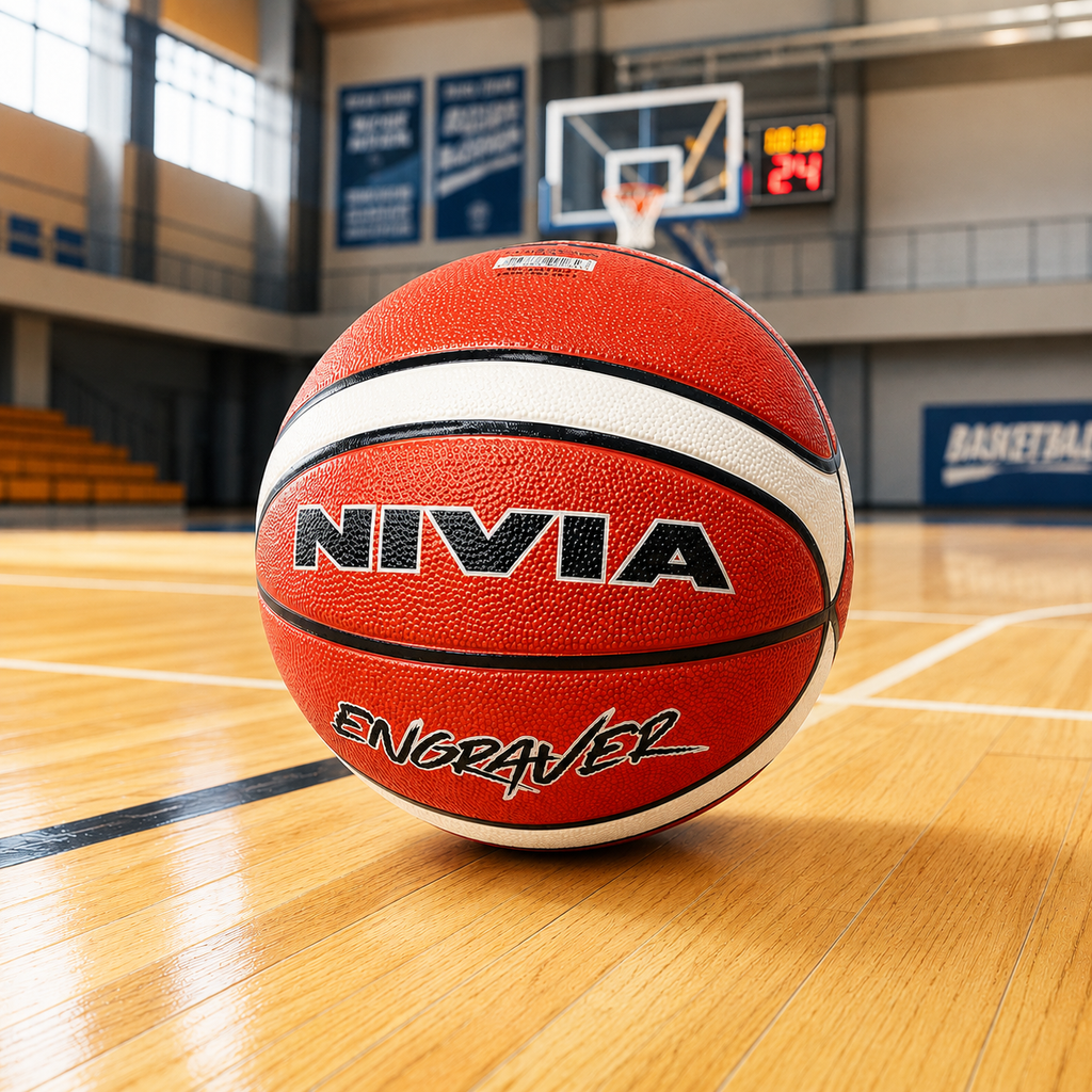 NIVIA Engraver Basketball - Size: 7
