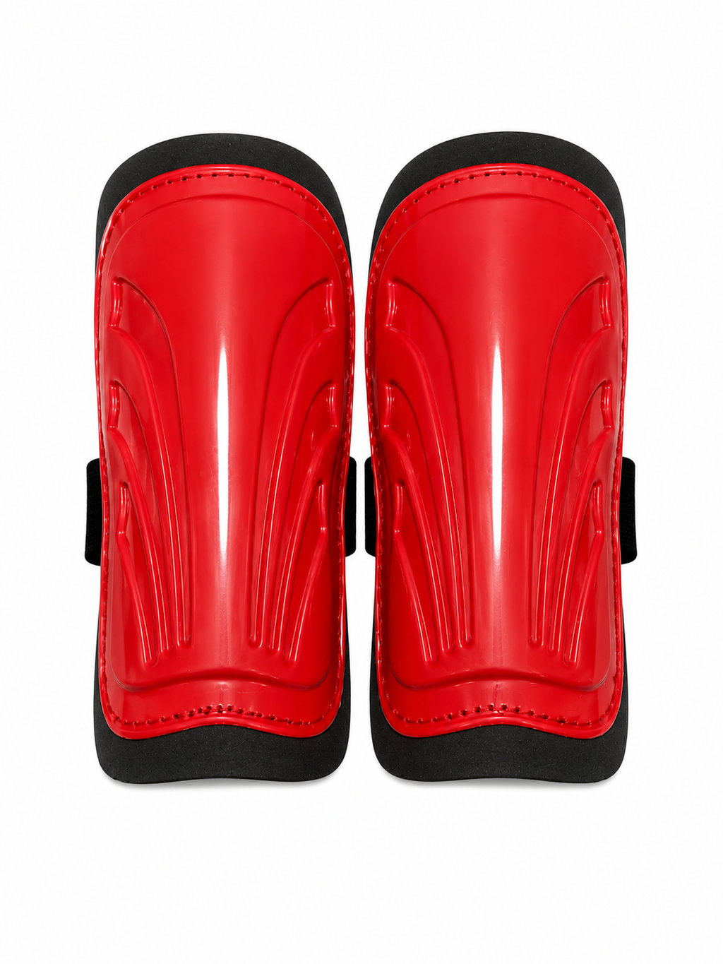 Football Shin Guards with Adjustable Straps