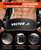 Vector X Champion Leather Belt - Unisex