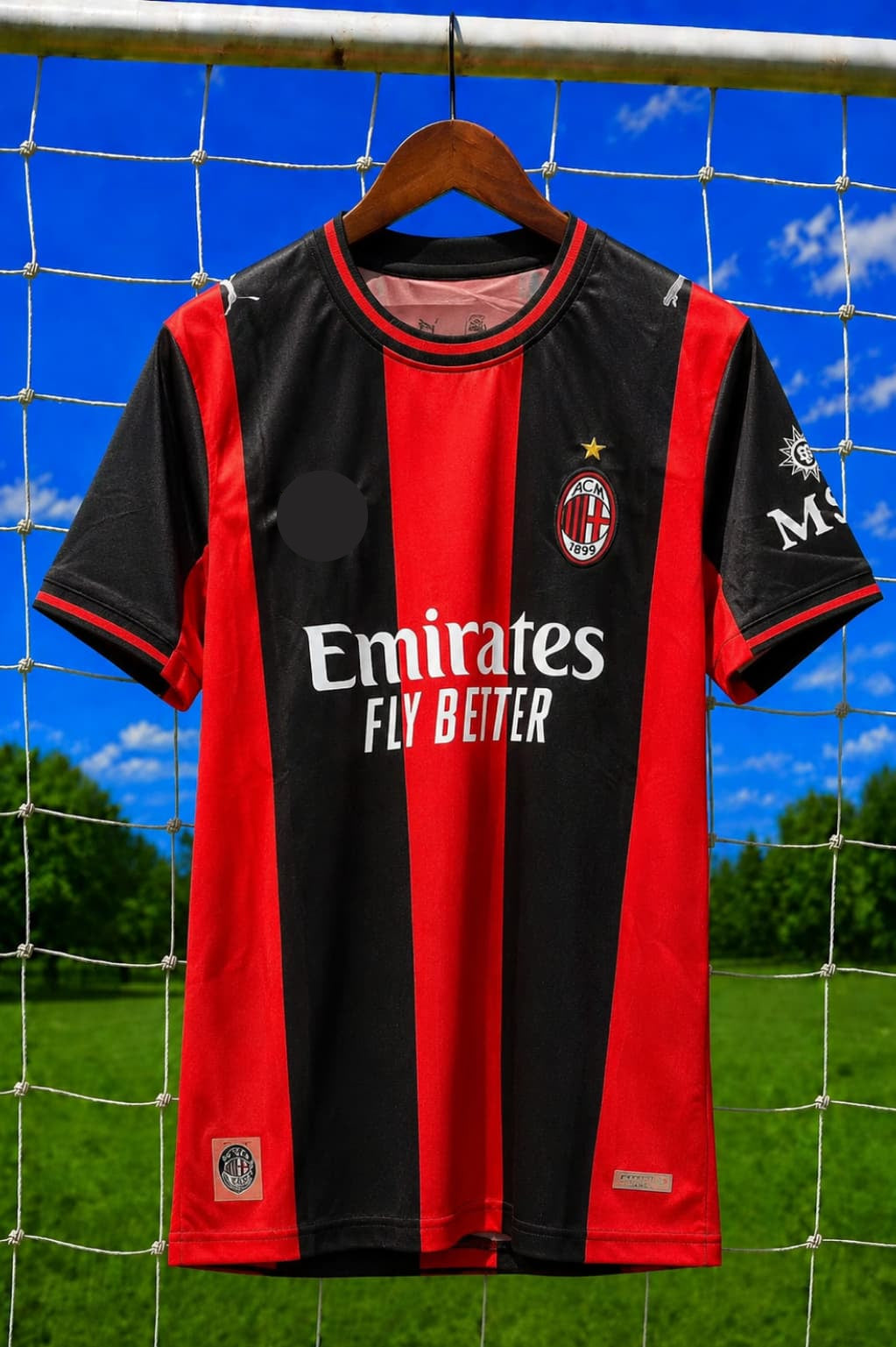AC MILAN 26/27 HOME KIT (JERSEY + SHORTS)