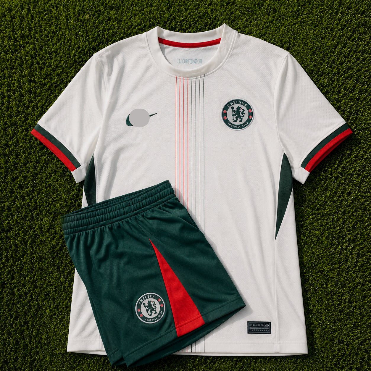 CHELSEA AWAY KIT 2025/26 (JERSEY + SHORTS)