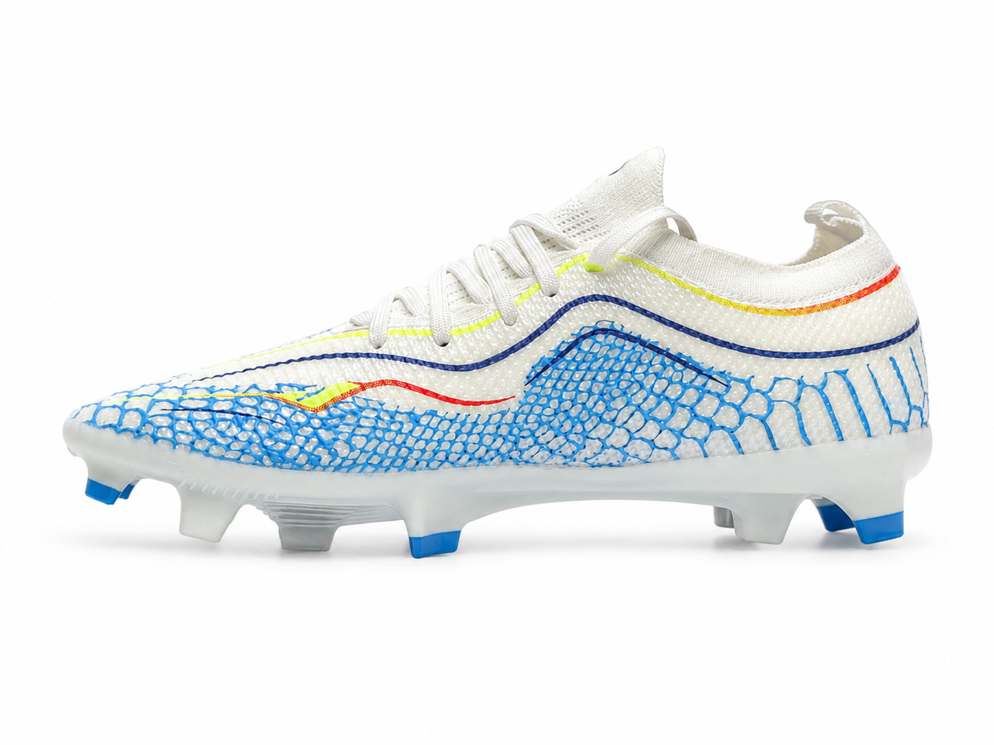 Anza Piezo White Football Studs For All Grounds(FG/MG)