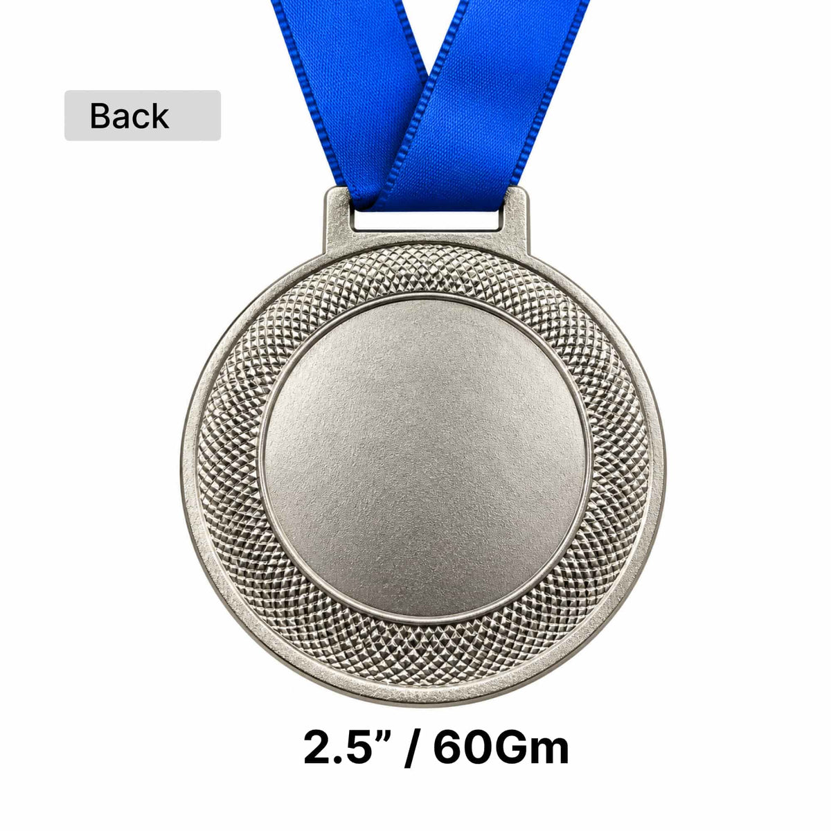 Sports Medals GOLD & SILVER 2.5" With Ribbon -D2