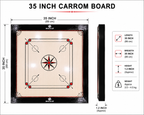 35 INCH Kids Carrom Board for Indoor
