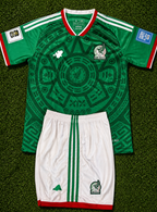 Mexico Home WC 2026 Home Kit(Jersey+Shorts)