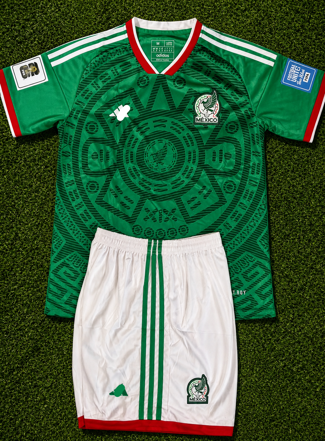 Mexico Home WC 2026 Home Kit(Jersey+Shorts)