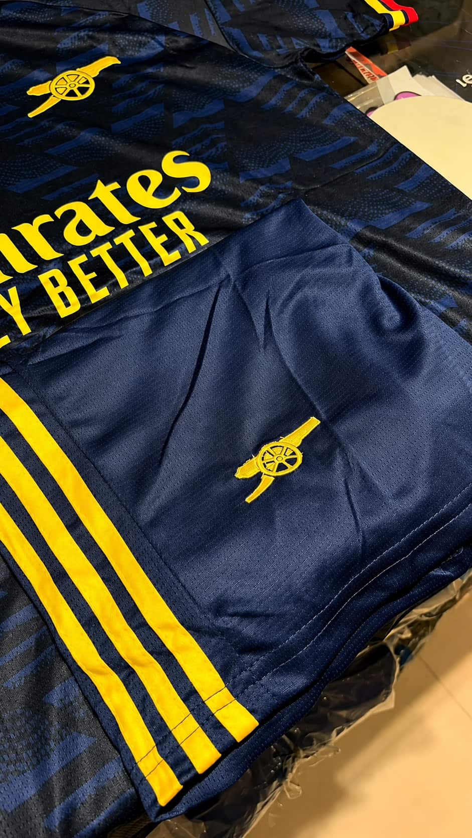 ARSENAL AWAY KIT 2026/27 (JERSEY + SHORTS)