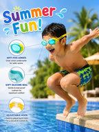 KONEX Swimming Goggles For Kids