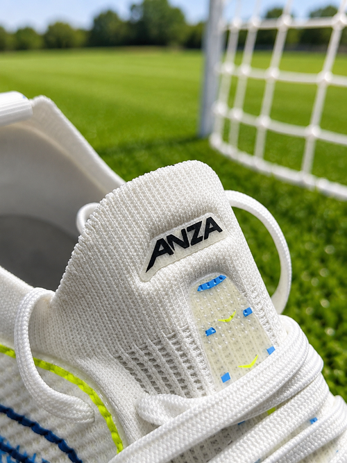 Anza Piezo White Football Studs For All Grounds(FG/MG)