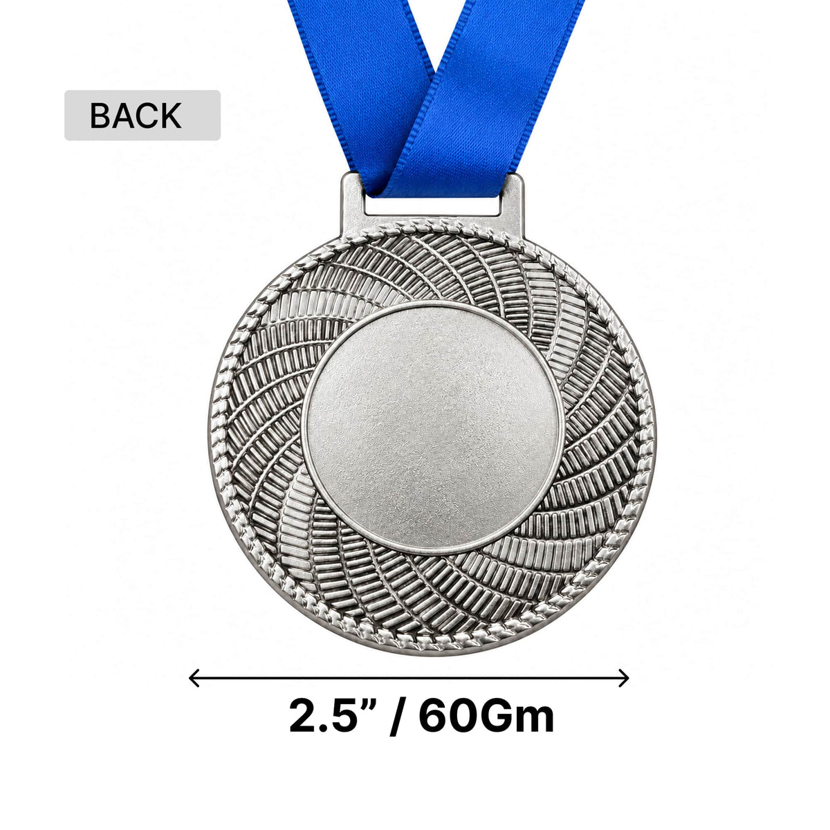 Sports Medals GOLD & SILVER 2.5" With Ribbon