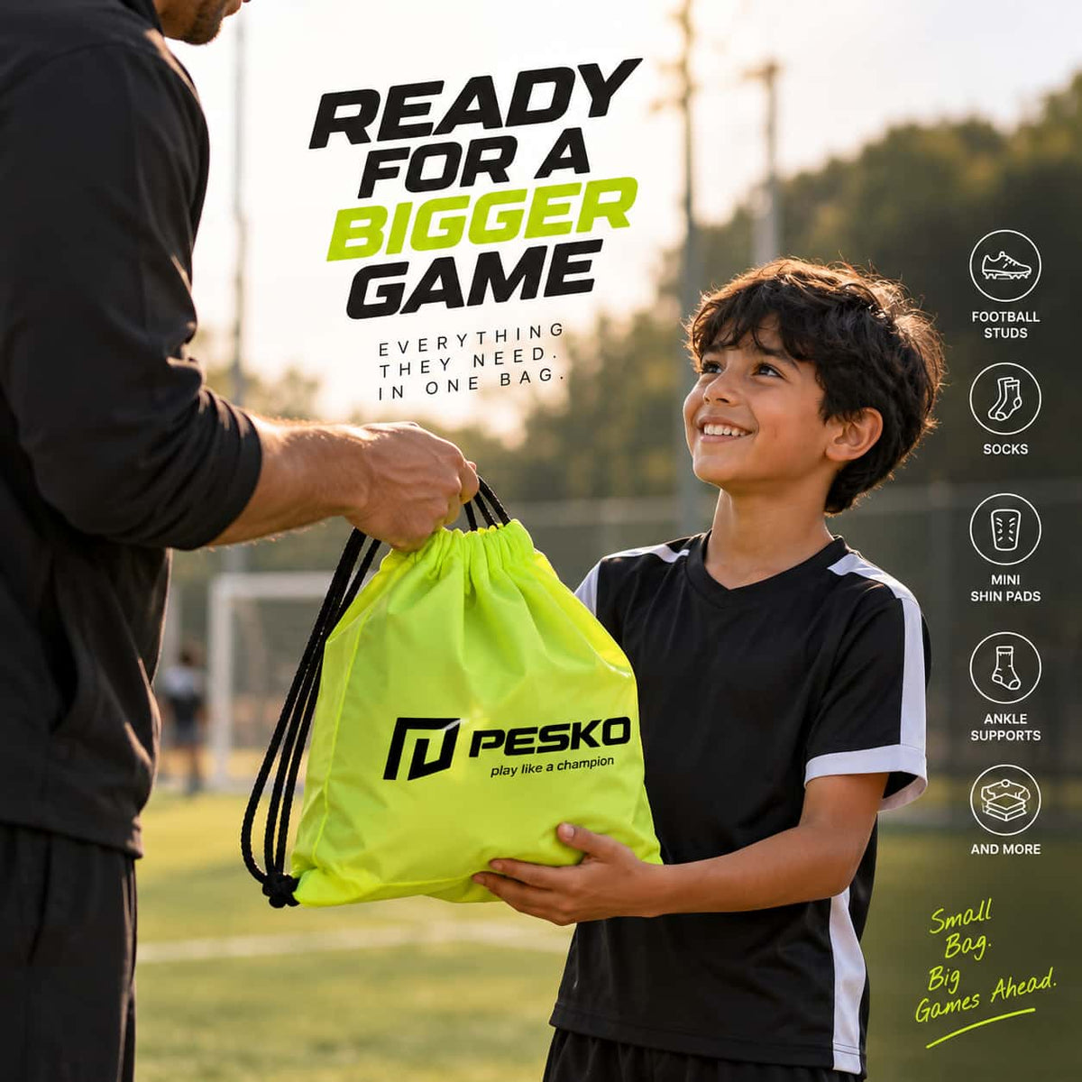 Pesko DrawString Bag for Sports