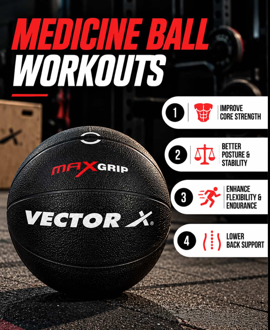 VECTOR X Medicine Ball