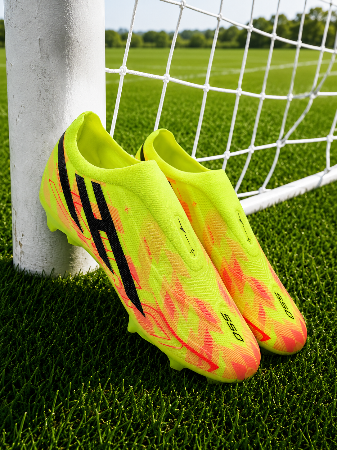 ANZA S50 Purple Football Shoes - FG/MG