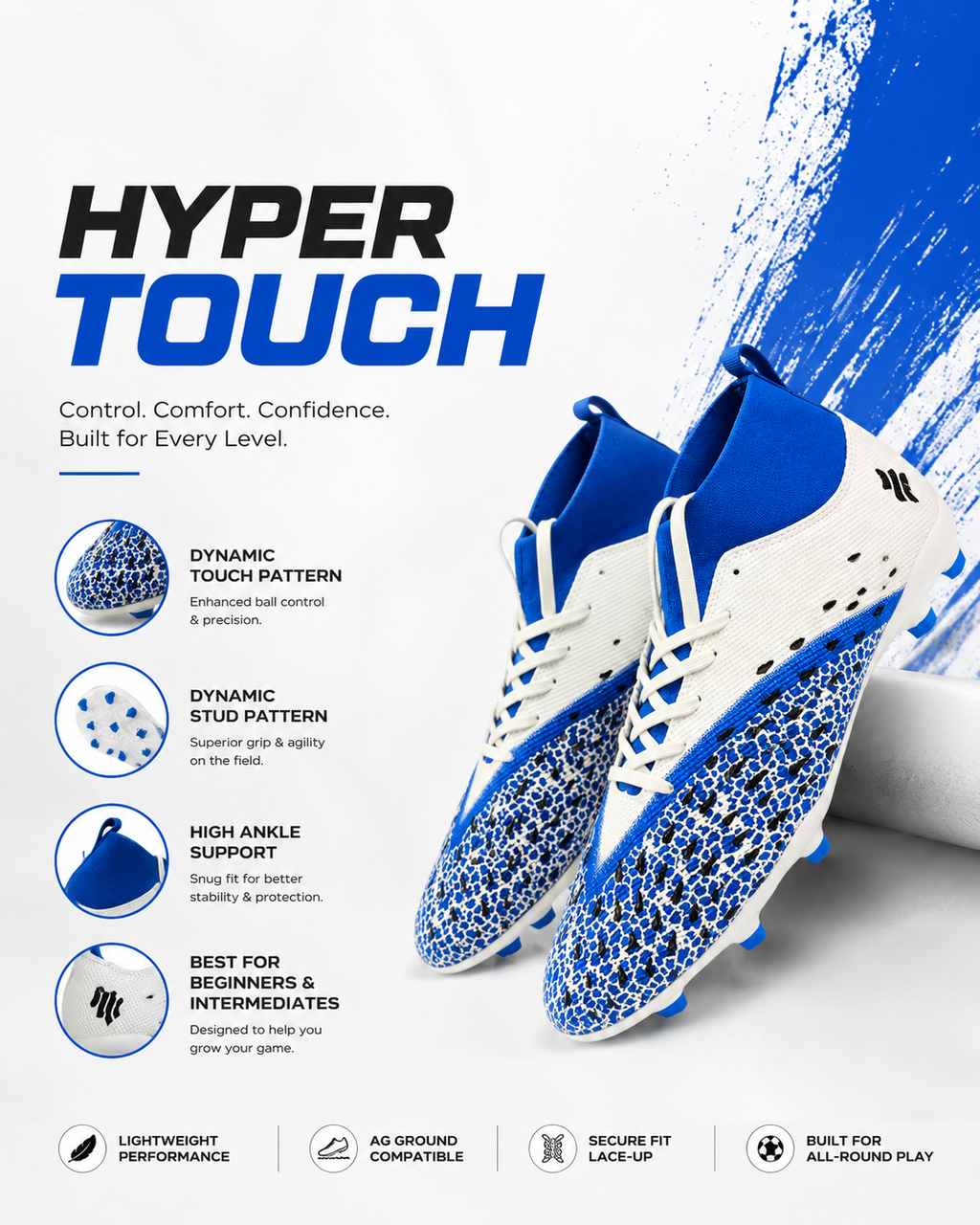 Silco TurboTouch Football Studs - FG/MG