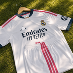 REAL MADRID HOME KIT 2026/27(JERSEY + SHORTS)