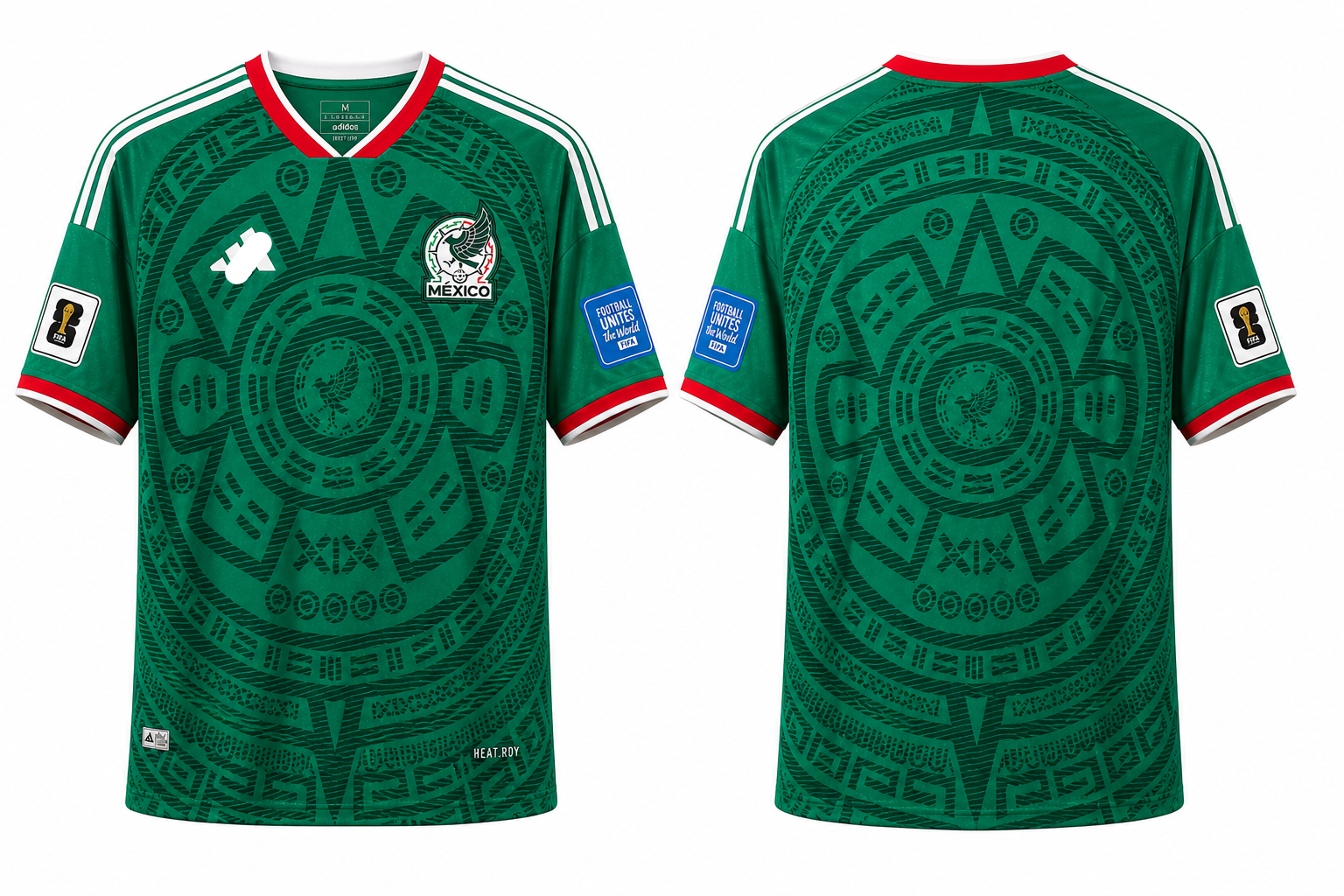 Mexico Home WC 2026 Home Kit(Jersey+Shorts)