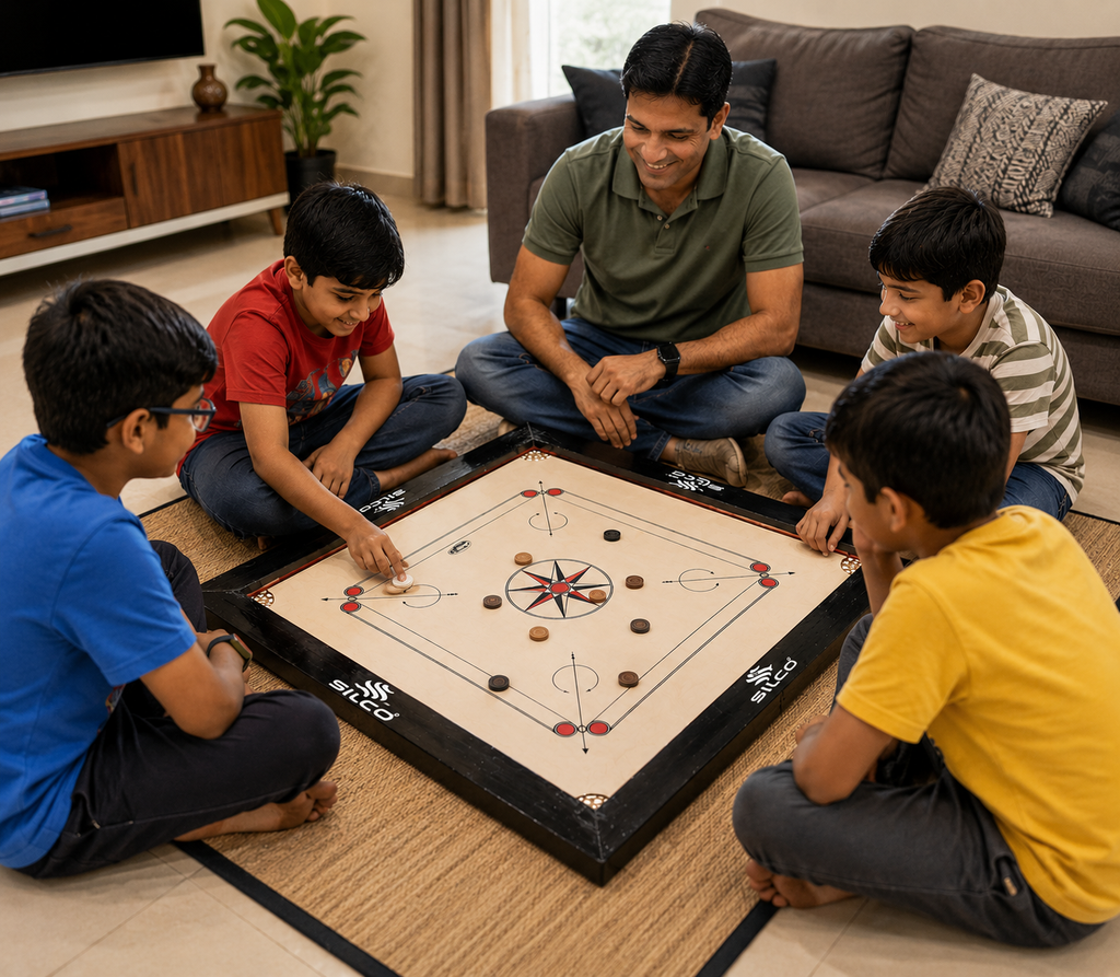 35 INCH Kids Carrom Board for Indoor
