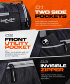 Vector X Impulse 30L Travel Duffle Bag