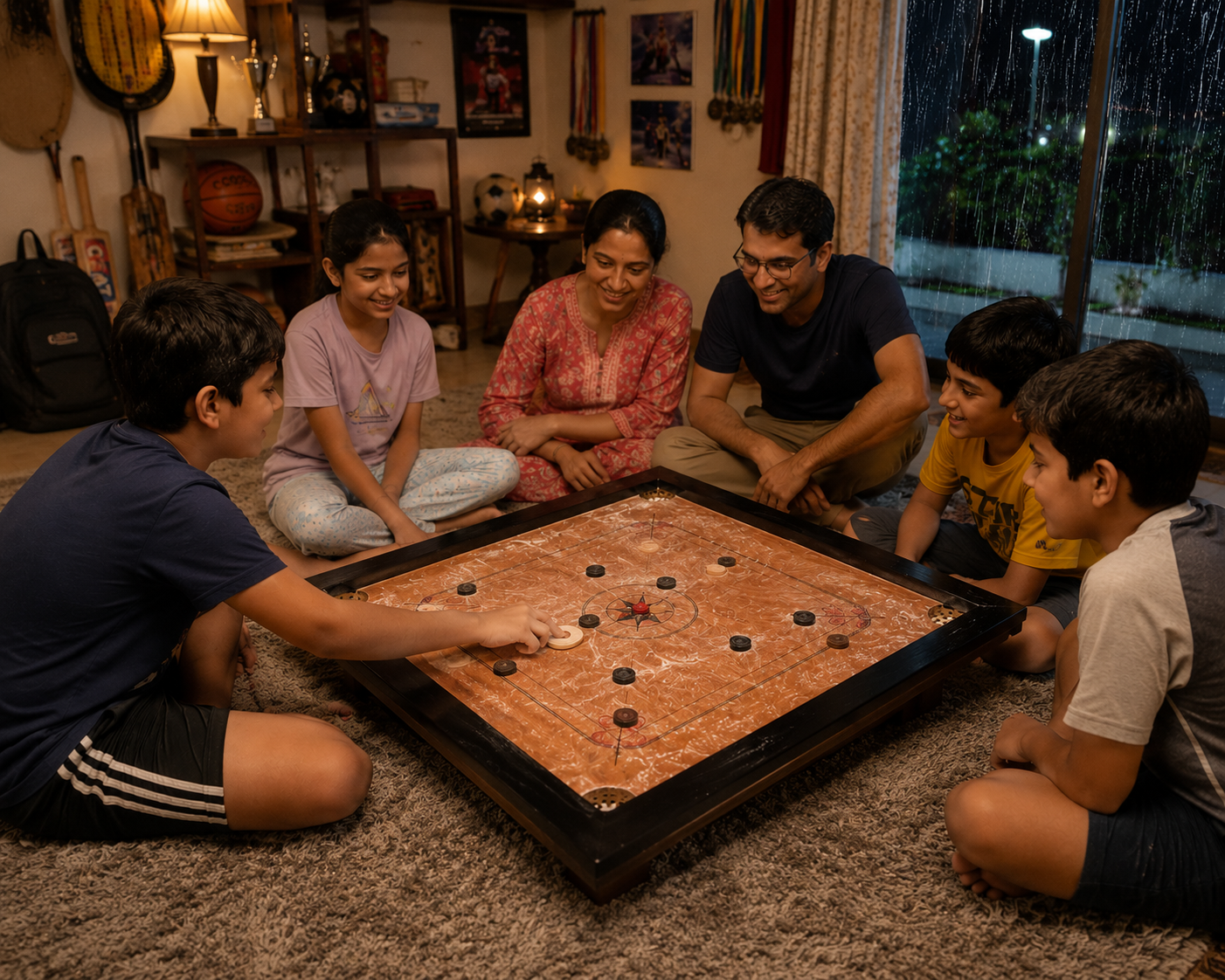 38 INCH Carrom Board for Indoor