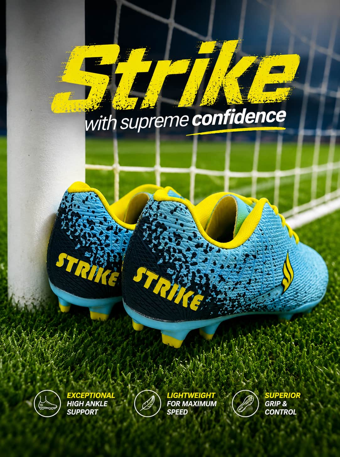 Silco Strike Football Studs - FG/MG