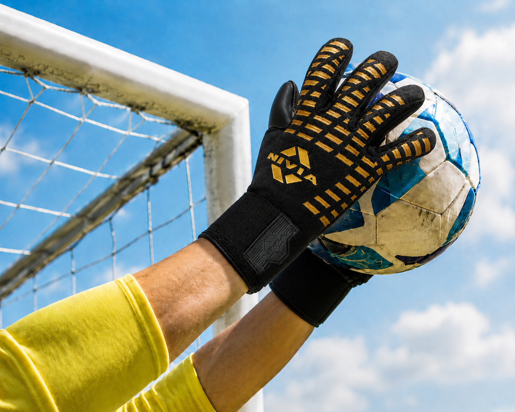 NIVIA Ashtang Gold GK Gloves (L)