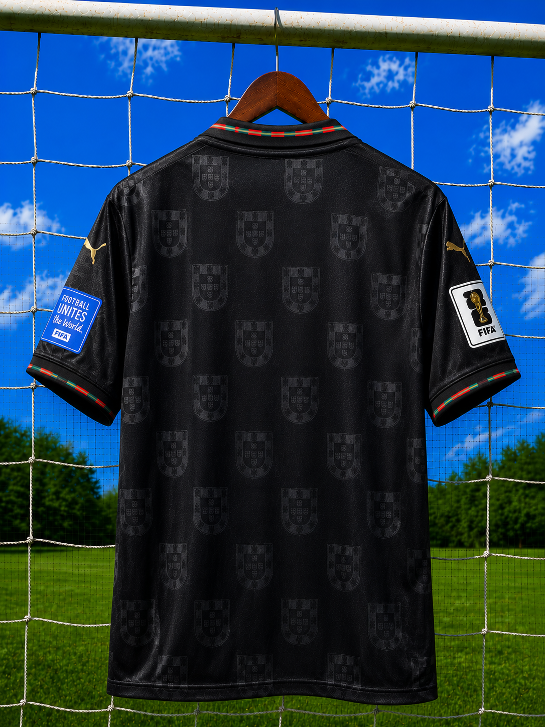 Portugal Special Edition Black Kit(Jersey+Shorts)