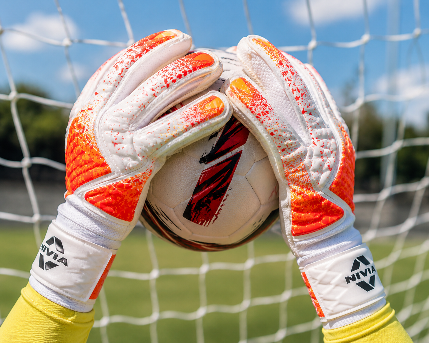 NIVIA Finger Saviour GK Gloves (M)