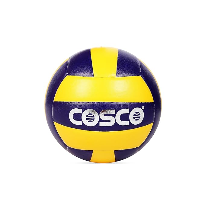 Cosco Acclaim PU Leather Volleyball, Size 4 (Multicolour)