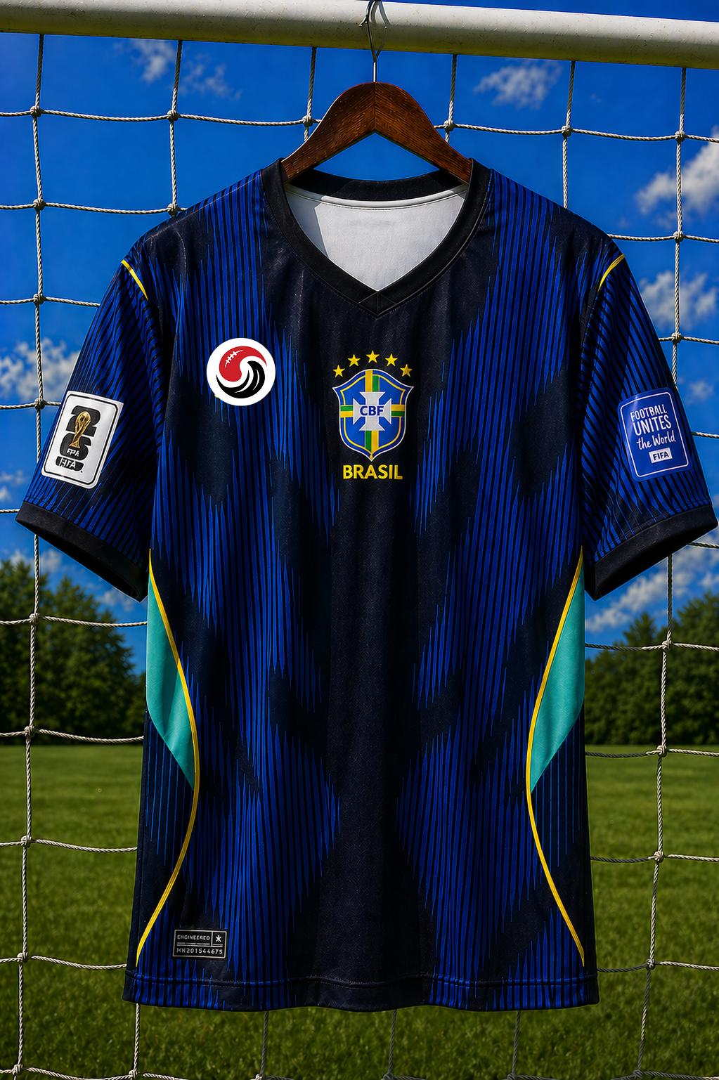 Brasil Away World Cup 25/26 Away Kit (Jersey+Shorts)