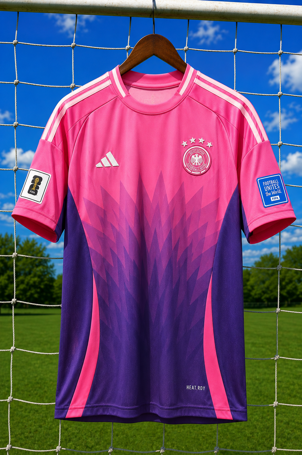 Germany Away EURO 24 AWAY Kit(Jersey+Shorts)
