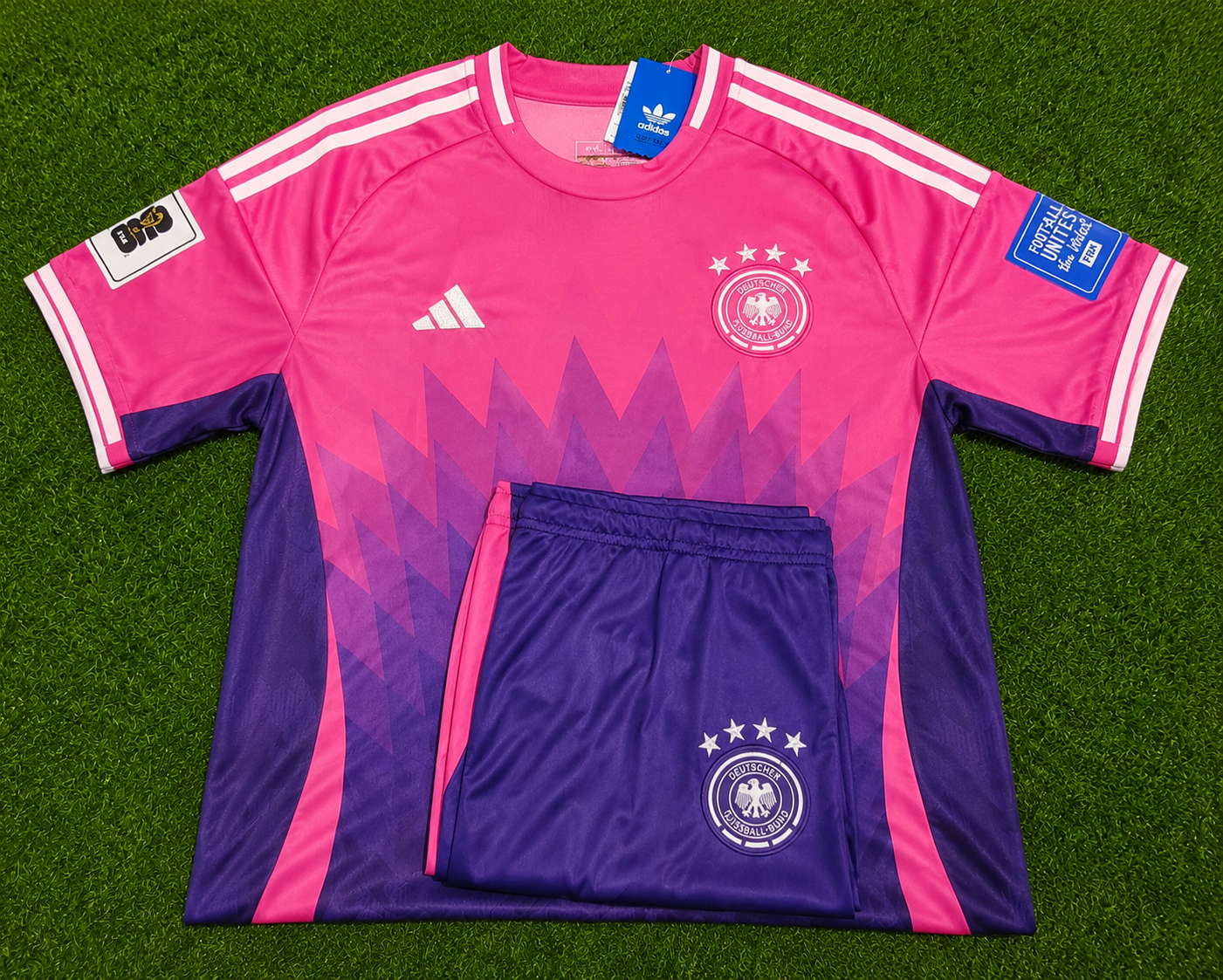 Germany Away EURO 24 AWAY Kit(Jersey+Shorts)