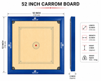 48/52 INCH CARROM BOARD - Slco