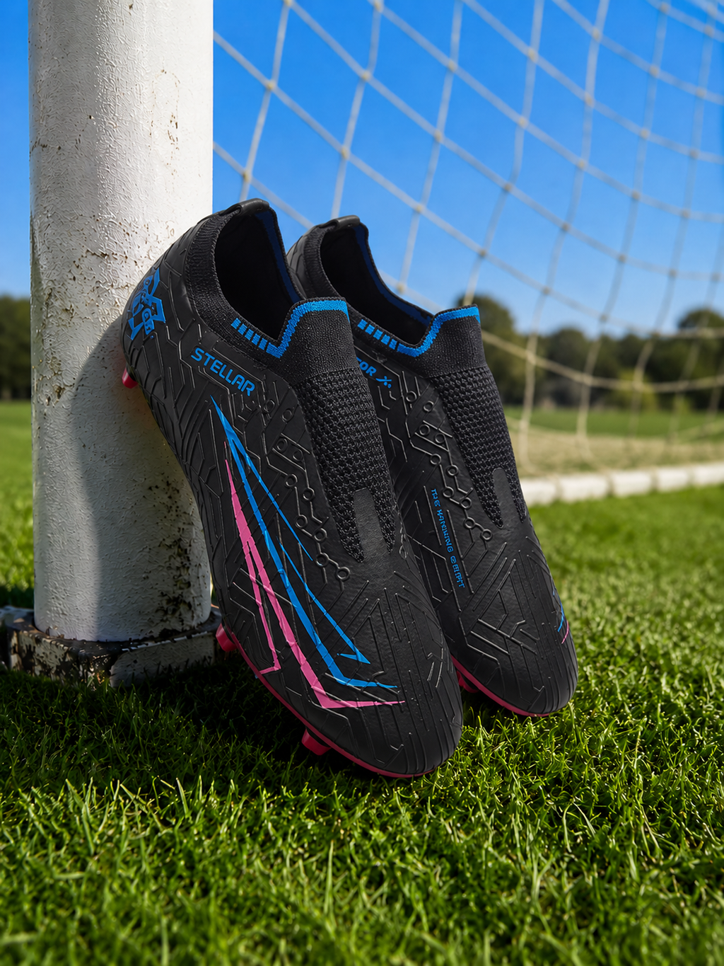 Vector X Stellar Purple Football Studs For All Grounds(FG/MG)