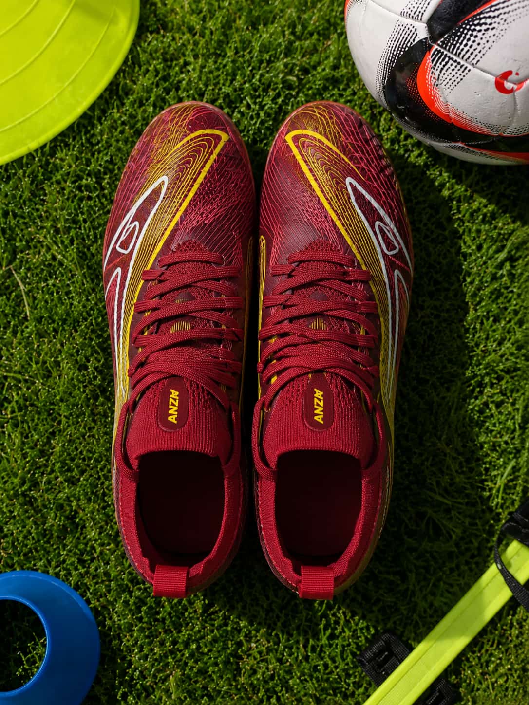 ANZA SuperSonic Football Studs - Multi Ground