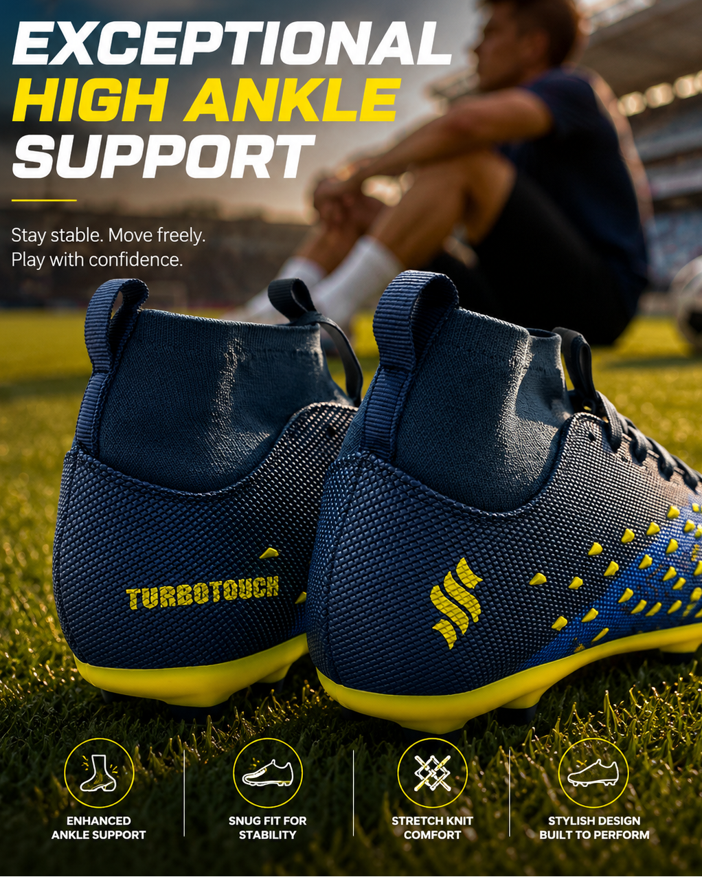 Silco TurboTouch Football Studs - FG/MG