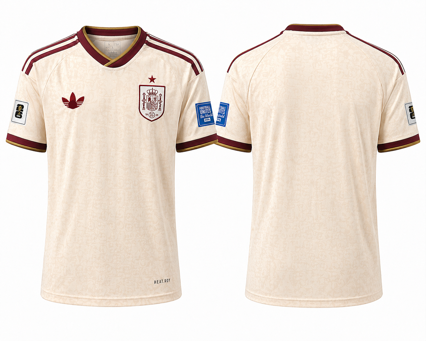Spain Away WC 2026 Away Kit(Jersey+Shorts)