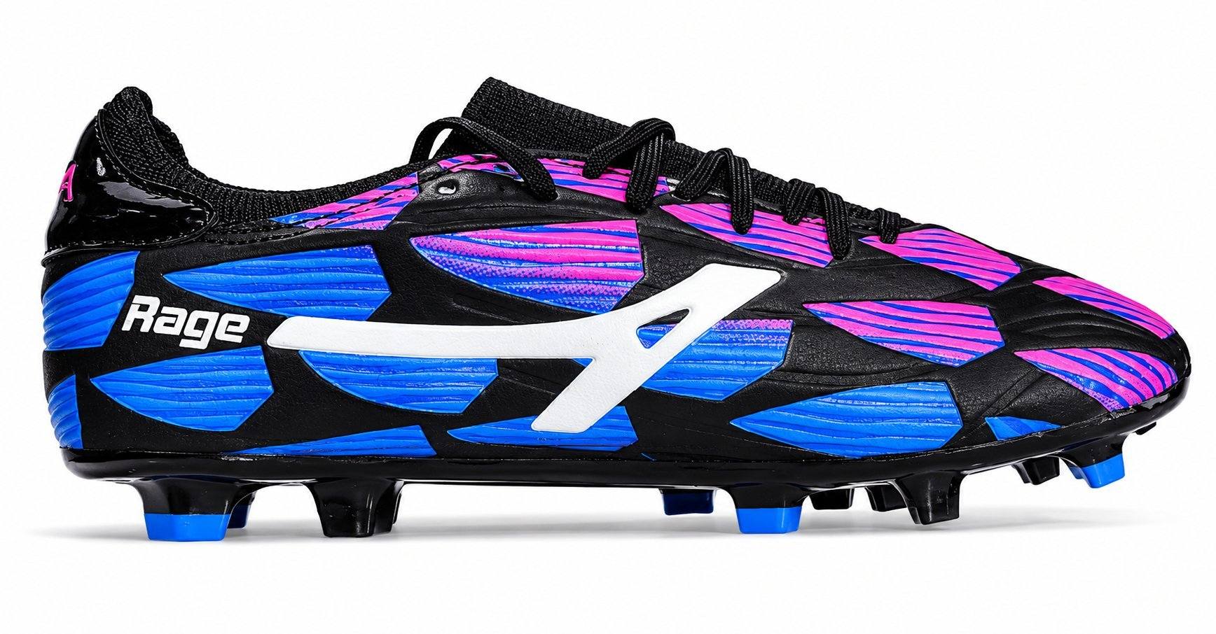 Anza Rage Black Football Studs For All Grounds(FG/MG)